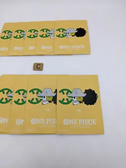 10 Card sleeves Usopp pirate Flag One Piece Official Limited Japanese - Image 3