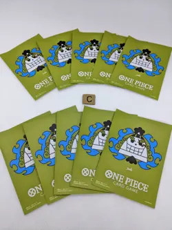 Jinbe 10 Card sleeves pirate Flag One Piece Official Limited Japanese - Image 1
