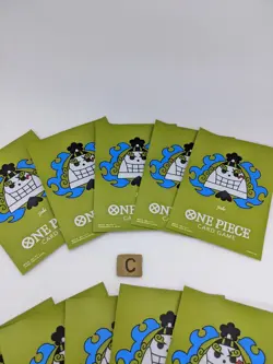 Jinbe 10 Card sleeves pirate Flag One Piece Official Limited Japanese - Image 2