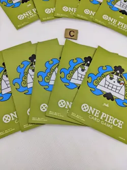 Jinbe 10 Card sleeves pirate Flag One Piece Official Limited Japanese - Image 3
