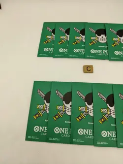 10 Card sleeves Zoro pirate Flag One Piece Official Limited Japanese - Image 2
