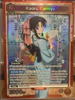 Union Arena Rurouni Kenshin Kaoru Kamiya SR Rare Card NM/M - Image 1