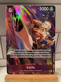 Kalifa Parallel Rare EB01-031. Alt Art. Memorial Collection One Piece English - Image 1