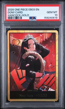 One Piece Boa Hancock Gold Don EB03 PSA 10 Gem Mint - Image 1