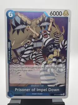 Prisoner of Impel Down - OP16-042 One Piece Rare - The Time of Battle - Image 1