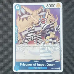 Prisoner of Impel Down (Foil) OP16-042 (R) One Piece The Time of Battle (OP16) - Image 1