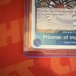 One Piece CCG The Time Of Battle Prisoner Of Impel Down Holo Rare OP16-042 NM - Image 2