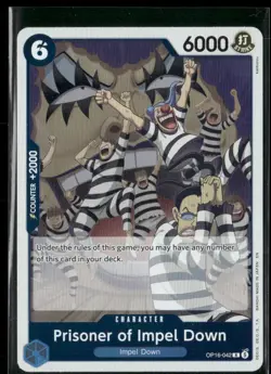 The Time of Battle #OP16-042 Prisoner of Impel Down - Image 1