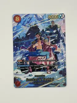 Smoker And Tashigi EB04-003 Alt Art SP One Piece TCG OP15 English - Image 1