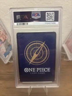 2024 One Piece OP08 EN Treasure Rare #109 Monkey D Luffy PSA 10 GEM MINT - Image 3