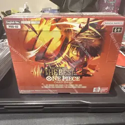 One Piece The Best Vol 2 Premium Booster Box PRB-02 English Sealed Case Fresh - Image 1