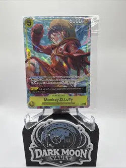 One Piece Monkey.D.Luffy OP07-109 SR Alt Art TCG Promo Foil Super Rare - SEALED - Image 1