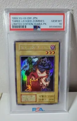 Yugioh Yu-Gi-Oh! Card PSA Duel Monsters Rare Two-person three-legged zombie - Image 1