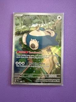 Pokemon TCG Snorlax 051 Scarlet & Violet 151 Promo Card Sealed | Near Mint - Image 2