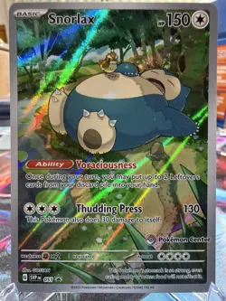 Snorlax 051 -SV: Scarlet & Violet Promo Cards Promo Holo NM - Image 1