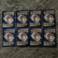 Vintage Pokemon Cards Fossil Set Lot 8 Cards MP - Image 2