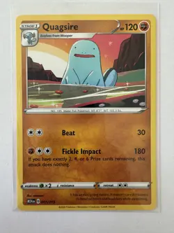 Quagsire McDonald's Happy Meal 2025 Pokemon Promo Card 007/015 NM Condition - Image 1