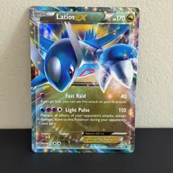 Pokemon TCG Latios EX XY 72 Promo Card LP - Image 1