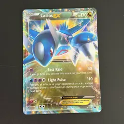 Pokemon TCG Latios EX XY 72 Promo Card LP - Image 3