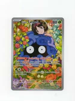 AMAZING CARD! Erika's Tangela 218/217 Ascended Heroes Illustration Rare - Image 1