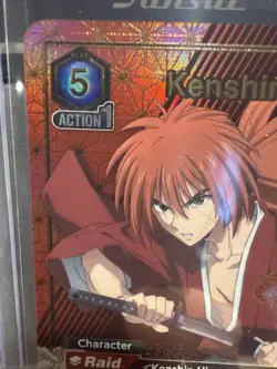 Union Arena Rurouni Kenshin Himura SR* Parallel Gold Foil Rare Card NM/M - Image 5