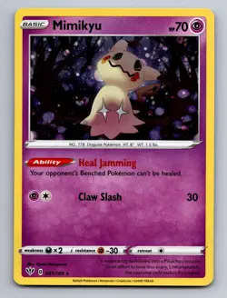 Mimikyu (Cosmos Holo) 081/189 Promo Miscellaneous Cards & Products Pokemon NM - Image 1