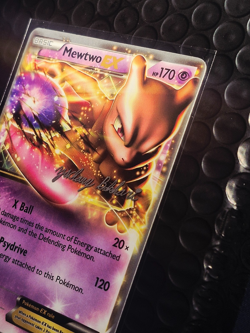 Mewtwo EX 54/99 Pokemon TCG 2012 World Championships Promo Card signed rare - Image 5