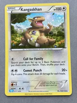 Kangaskhan 017/034 NM Trading Card Game Classic Holo Pokemon - Image 1