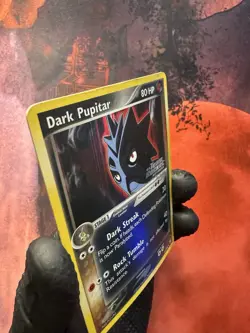 Pokemon TCG Dark Pupitar EX Team Rocket Returns 41 Reverse Holo Uncommon - Image 3