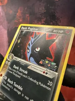 Pokemon TCG Dark Pupitar EX Team Rocket Returns 41 Reverse Holo Uncommon - Image 4