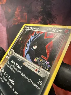 Pokemon TCG Dark Pupitar EX Team Rocket Returns 41 Reverse Holo Uncommon - Image 5