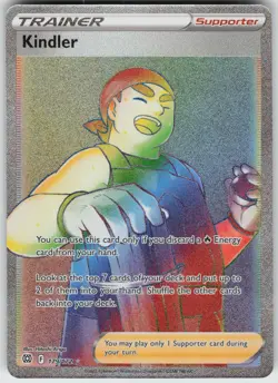 UR - 02 Holo Kindler (Secret) 179/172 Secret Rare SWSH09: Brilliant Stars - Image 1