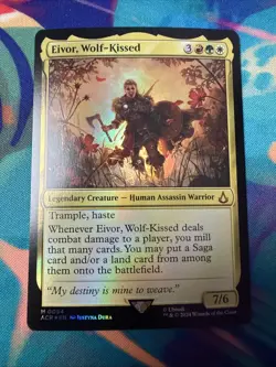Eivor, Wolf-Kissed #54 (Foil) (NM) Assassin's Creed ACR Magic MTG - Image 1