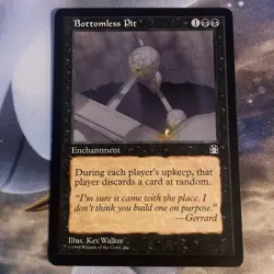 Bottomless Pit – Magic: The Gathering (Stronghold) LP - Image 1