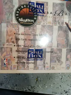 1993-94 SKYBOX PREMIUM NBA BASKETBALL ‘SERIES 1’ ~ FACTORY SEALED BOX. - Image 2