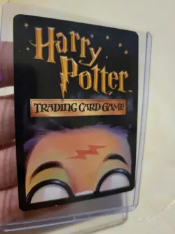 Gold Cauldren Harry Potter Trading Card Game Rare Holo 2001 Vintage Wizards - Image 2