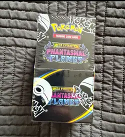 Pokemon TCG Mega Evolution Phantasmal Flames half booster box 18 packs sealed. - Image 1
