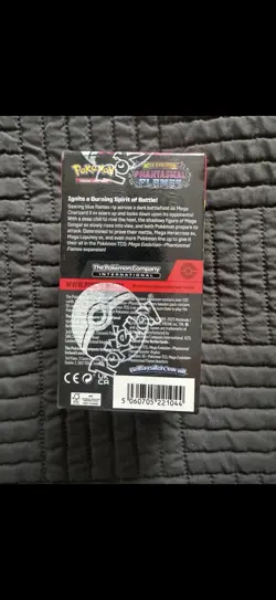 Pokemon TCG Mega Evolution Phantasmal Flames half booster box 18 packs sealed. - Image 3