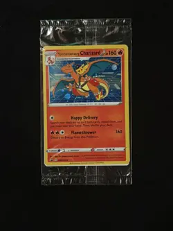 Pokemon Special Delivery Charizard SEALED Black Star Promo SWSH075 - Image 1