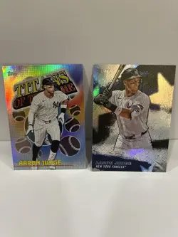 Topps Stars of MLB Titans Aaron Judge New York Yankees Lot (2) SMLB-1 TOG-3 - Image 1