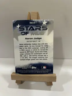 Topps Stars of MLB Titans Aaron Judge New York Yankees Lot (2) SMLB-1 TOG-3 - Image 3