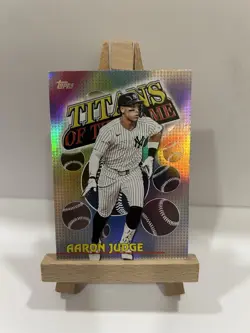 Topps Stars of MLB Titans Aaron Judge New York Yankees Lot (2) SMLB-1 TOG-3 - Image 4