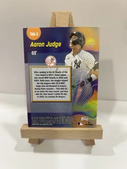 Topps Stars of MLB Titans Aaron Judge New York Yankees Lot (2) SMLB-1 TOG-3 - Image 5