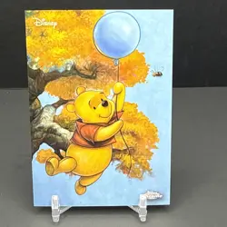 2026 Topps Chrome Disney Winnie the Pooh 100 Years #AD-1 Original Art SSP DL1 - Image 1