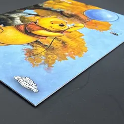 2026 Topps Chrome Disney Winnie the Pooh 100 Years #AD-1 Original Art SSP DL1 - Image 4