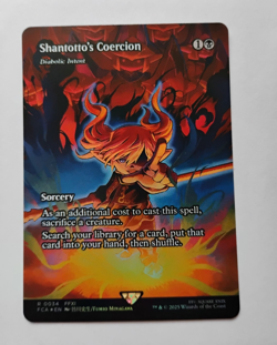 Shantotto's Coercion Borderless Foil Final Fantasy: Through the Ages #0034 - Image 1
