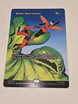Heroic Intervention (0079) (Borderless) Marvel Universe Eternal-Legal Regular - Image 1