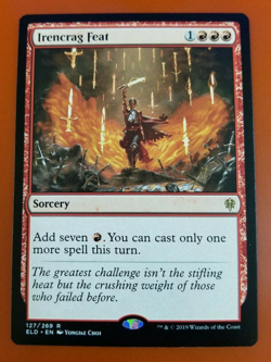 1x Irencrag Feat | Throne of Eldraine | MTG Magic Cards - Image 1