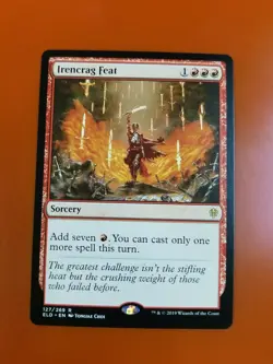 1x Irencrag Feat | Throne of Eldraine | MTG Magic Cards - Image 3