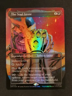 The Soul Stone Borderless Foil Mythic #243 MTG Wizards Of The Coast - Image 1